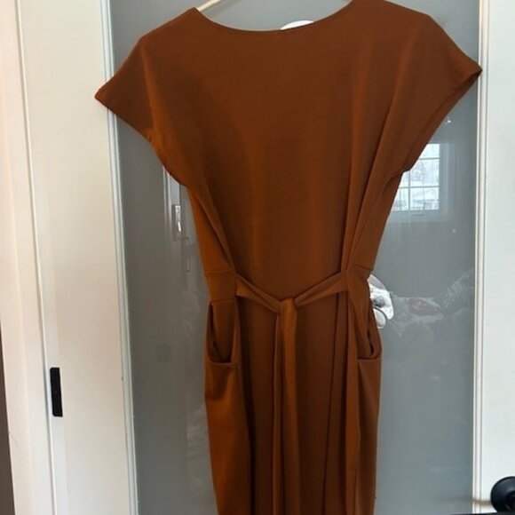 Rust Orange Dress size small . - Picture 3 of 4